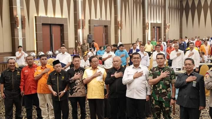 Bupati Rohil Afrizal Sintong Hadiri Diskusi Panel Pemilu 2024