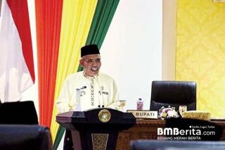 DPRD Kabupaten Kampar Menggelar Rapat Paripurna Istimewa Tentang HUT KE 73 Kabupaten Kampar