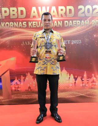 Dua Penghargaan Diborong Pemko Pekanbaru di APBD Award 2023