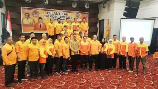 Pelantikan Pimpinan Daerah Kolektif ( PDK ) Kosgoro 1957 Kota Pekanbaru Masa Bakti Tahun 2022 - 2027