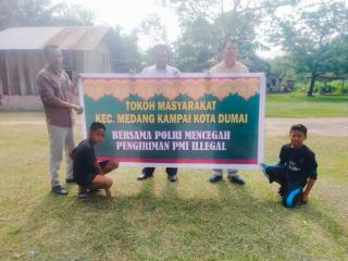 Tokoh Masyarakat Medang Kampai Dumai Berharap Polda Riau Berantas PMI Ilegal 