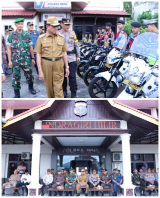 Polres Inhil Gelar Apel Pasukan Operasi Ketupat Lancang Kuning 2023