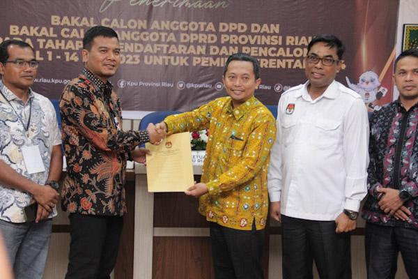 Barusan Muda Riau Dukung Arif Eka Saputra Maju DPD Dipemilu 2024