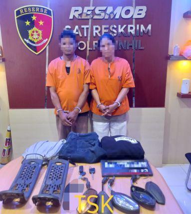 Mengaku Sudah 13 Kali Beraksi, Polisi Ringkus Sepasang Suami Istri di Inhil