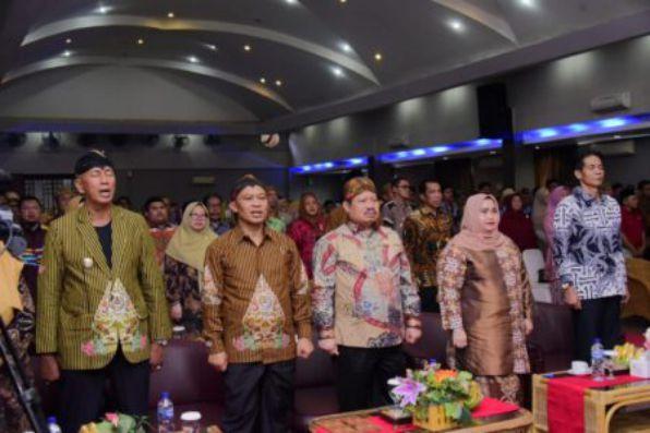 Hadiri Pelantikan Pujakesuma,Bupati Kasmarni Sebut Kehadiran DPD Pujakesuma Sebagai Khazanah yang Patut Disyukuri