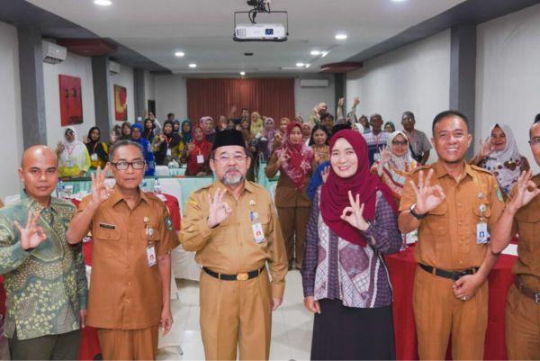 Bupati Bengkalis Buka Pelatihan Pembinaan Kewirausahaan Pelaku Usaha Mikro T.A 2023