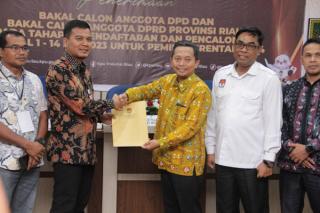 Barusan Muda Riau Dukung Arif Eka Saputra Maju DPD Dipemilu 2024