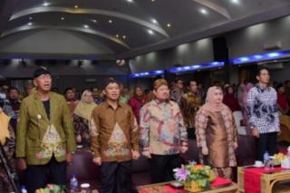 Hadiri Pelantikan Pujakesuma,Bupati Kasmarni Sebut Kehadiran DPD Pujakesuma Sebagai Khazanah yang Patut Disyukuri