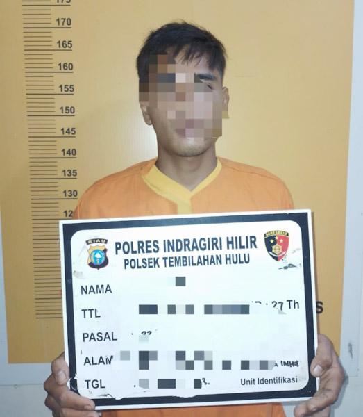 Polsek Tembilahan Hulu Tangkap Pelaku Pembunuhan di Kebun Sawit, Ini Motifnya