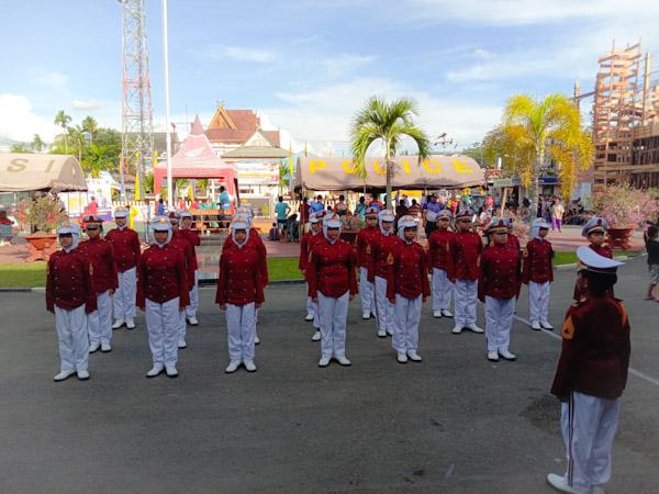 Ikuti Lomba di Polda Riau, Polisi Cilik dari Polres Inhil Mantapkan Latihan