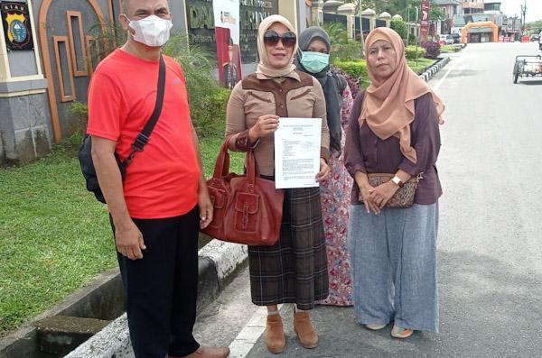 Kordinator MPZ Sri Devi Yani Resmi Laporkan Manipulasi Data Ke Polda Riau
