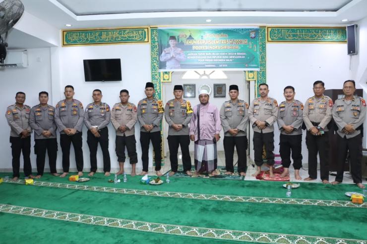 Polres Inhil Peringati Tahun Baru Islam 1445 Hijriah