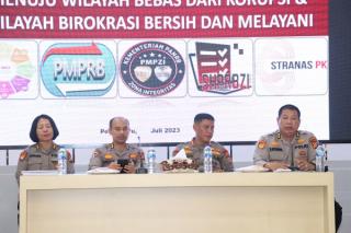 Polres Inhil Sosialisasi Pembangunan ZI Berpredikat WBK dan WBBM