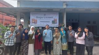 Tim Pengabdian Kewirausahaan Universitas Riau  Taja Kegiatan Kewirausahaan Sagu Licious