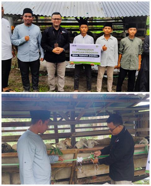 Program Bina Ternak Domba dan Beasiswa Penghafal Qurâ€™an Resmi di Launching