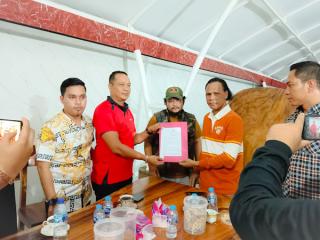 Muhammad Ali Syamsurizal. SH Tenerima Mandat Di Kediaman H. Hercules
