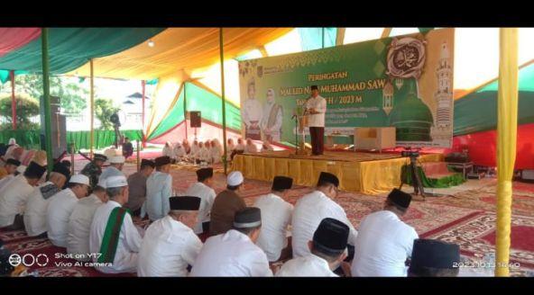 Peringati Maulid Nabi Muhammad SAW 1445 Hijriyah, Bupati Inhil HM WARDAN Ajak Masyarakat Teladani Akhlak Rasulullah