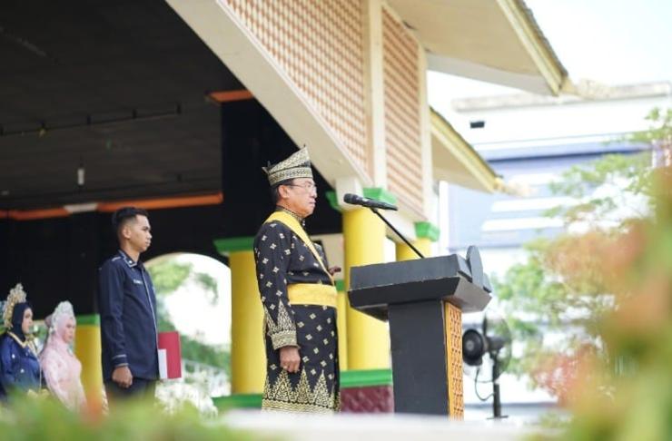 Peringati Hari Sumpah Pemuda ke-95 Tahun 2023, Bupati Inhil HM Wardan Ajak Pemuda Bangkit Bersatu Bangun Negeri