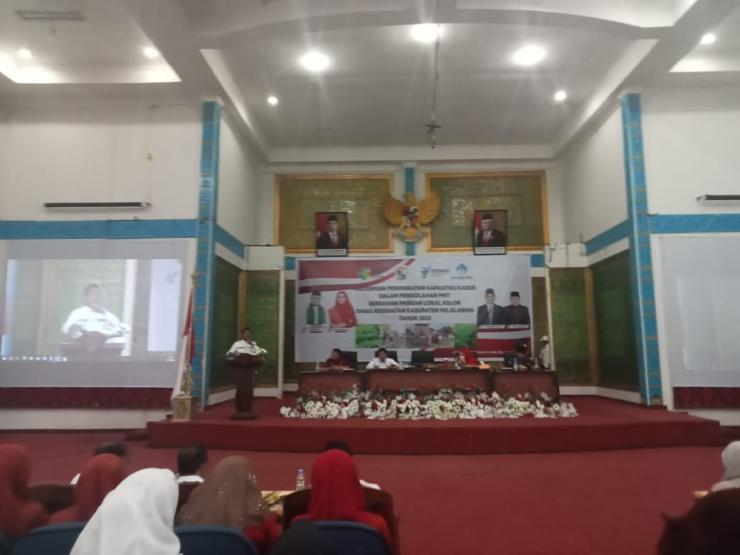 Bupati Pelalawan Buka Pelatihan Pengolahan Kelor untuk Kader Posyandu