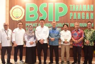 Tingkatkan dibidang pertanian, Wabup Inhil Sambangi BSIP Kememtrian Pertanian RI 