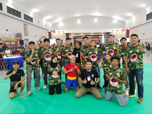 Kontingen Riau Raih 3 Medali Emas Kejurnas MENPORA dan KASAU IBCA MMA