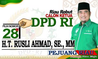 Visi Misi HT Rusli Ahmad Calon DPD RI no 28