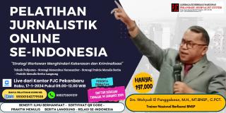Masih Ada Kesempatan, Pendaftaran Pelatihan Jurnalistik Online Belum Ditutup, Â Buruan Daftar