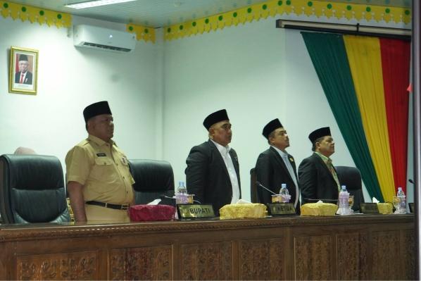 Rapat Paripurna Pembukaan Masa Sidang II Tahun 2024 Terkait Laporan Reses Anggota DPRD Kampar