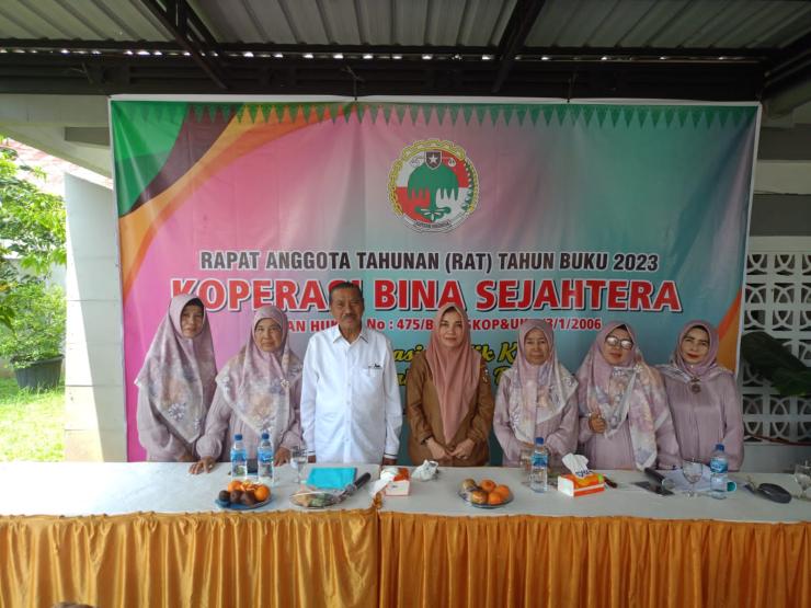 Sukses Gelar RAT 2023 , Murni Ismed Harap Koperasi Bina Sejahtera Lebih Maju KedepannyaÂ