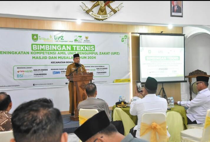 Baznas Gelar Bimtek, Bupati Harapkan UPZ Masjid dan Mushalla Lebih Berkualitas