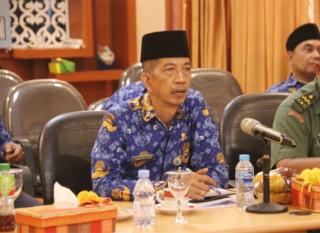 Bupati Bengkalis Ikuti Rakor Rutin Pengendalian Inflasi