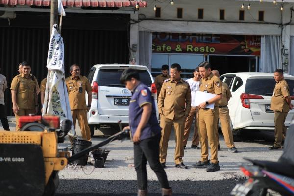 Pemko Pekanbaru Gesa Perbaikan Infrastruktur untuk Masyarakat