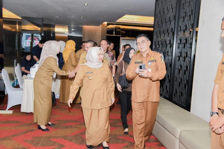 Bupati Bengkalis Ikuti Wawancara Kandidat Paritrana Award
