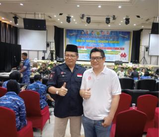Sambut Hut TNI AU ke 78 , Pangkalan Roesmin Nurjadin Gelar Baksos Donor Darah, Ketua PMI Riau Beri Apresiasi