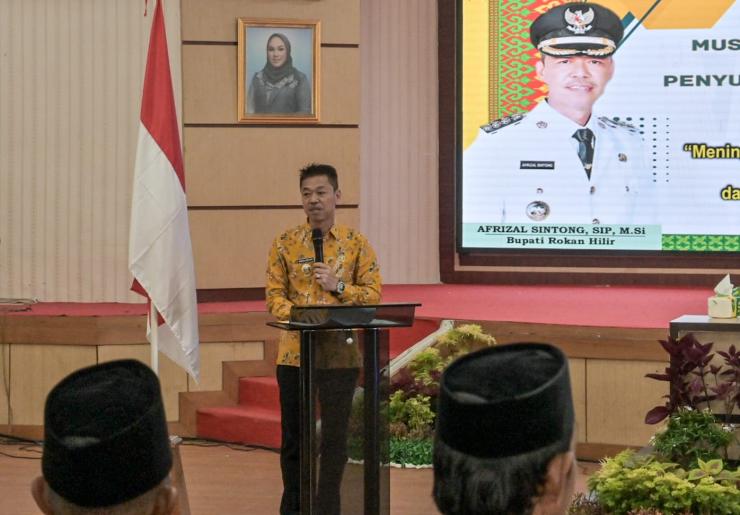 Bupati Rohil Buka Secara Resmi Musrenbang Kabupaten Dalam Rangka Penyusunan RKPD Tahun 2024