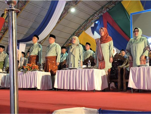 Dukungan Hangat Pemerintah Kabupaten Indragiri Hilir Menghiasi Pembukaan MTQ Provinsi Riau ke-XLII di Kota Dumai