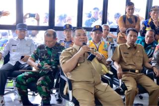 Mulai di Operasikan, PJ Gubri dan Pj Bupati Kampar Tinjau Persiapan Ruas Tol Pekanbaru - XIII Koto Kampar 