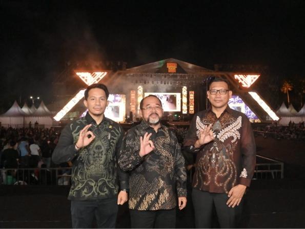 Bupati Bengkalis Hadiri Penutupan Gebyar Gerakan Nasional BBI dan BBWI