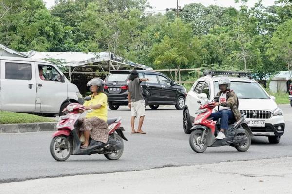 Dishub Pekanbaru Patroli Rutin Tertibkan Pak Ogah