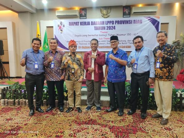 Rakerda LPPD Provinsi Riau Diadakan Di Hotel Angkasa Garden PekanBaru