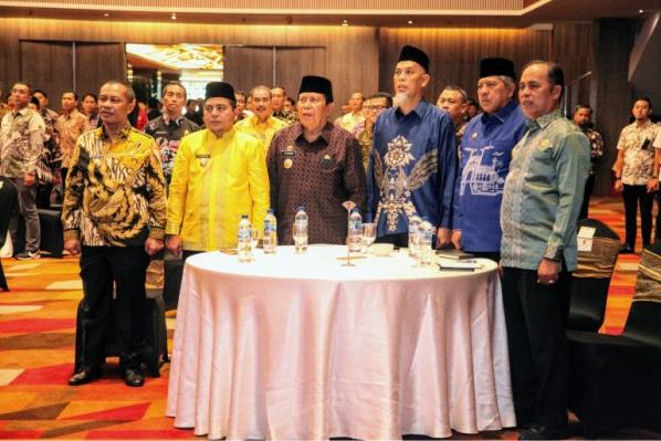 Pj. Bupati Inhil Herman Ikuti Rakor Pencegahan Korupsi Terintegrasi Bersama KPK RI