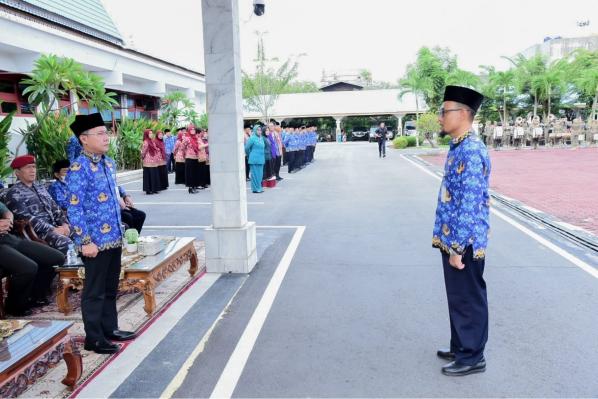 Bupati Bengkalis Pimpin Upacara Hari Kebangkitan Nasional ke-116 dan HUT PPNI ke-50