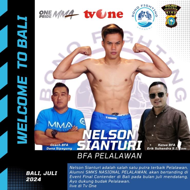 Nelson Sianturi Bono Fighting Academy Pelalawan Lakukan TC di Solo