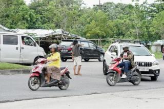 Dishub Pekanbaru Patroli Rutin Tertibkan Pak Ogah 