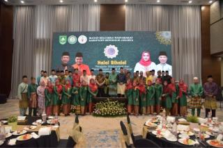 Pererat Silaturahmi, Bupati Bengkalis Hadiri Halal Bi Halal IKMKB Jakrta
