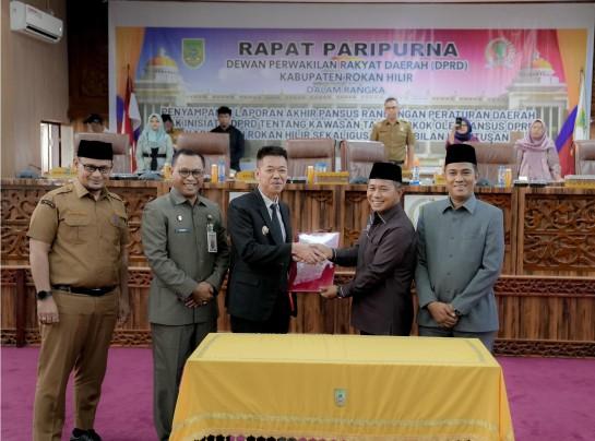 Afrizal Sintong Apresiasi atas Rekomendasi DPRD Terhadap LKPJ Bupati Rohil Tahun 2023