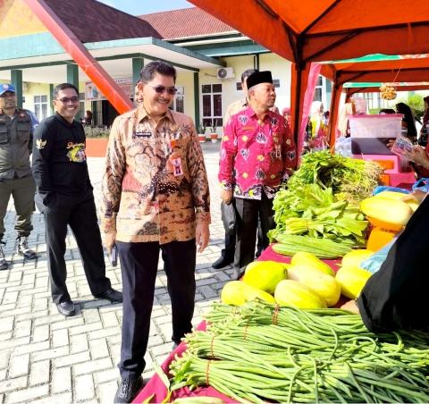 Kendalikan Inflasi, Pemerintah Kabupaten Pelalawan Laksanakan Gerakan Pangan Murah Tahun 2024