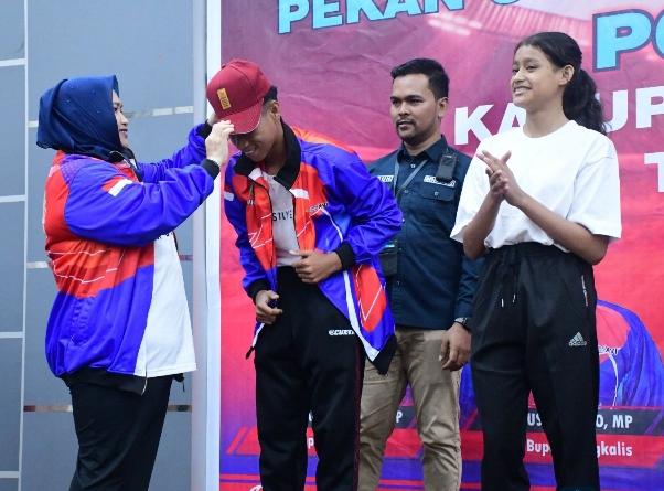 180 Atlet Kabupaten Bengkalis Siap Bertanding di POPDA Tingkat Provinsi Riau, Bupati Kasmarni: Percaya Diri adalah Kunci Meraih Kemenangan