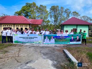 Peringati Hari Lingkungan Hidup Sedunia, BPN Bengkalis bersama DLH Tanam 100 Pohon