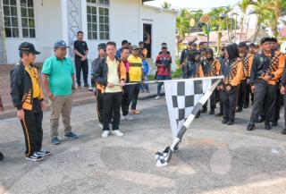 Lepas Kontingen Popda Riau ke-XVl, Bupati Rohil Targetkan Juara Umum 